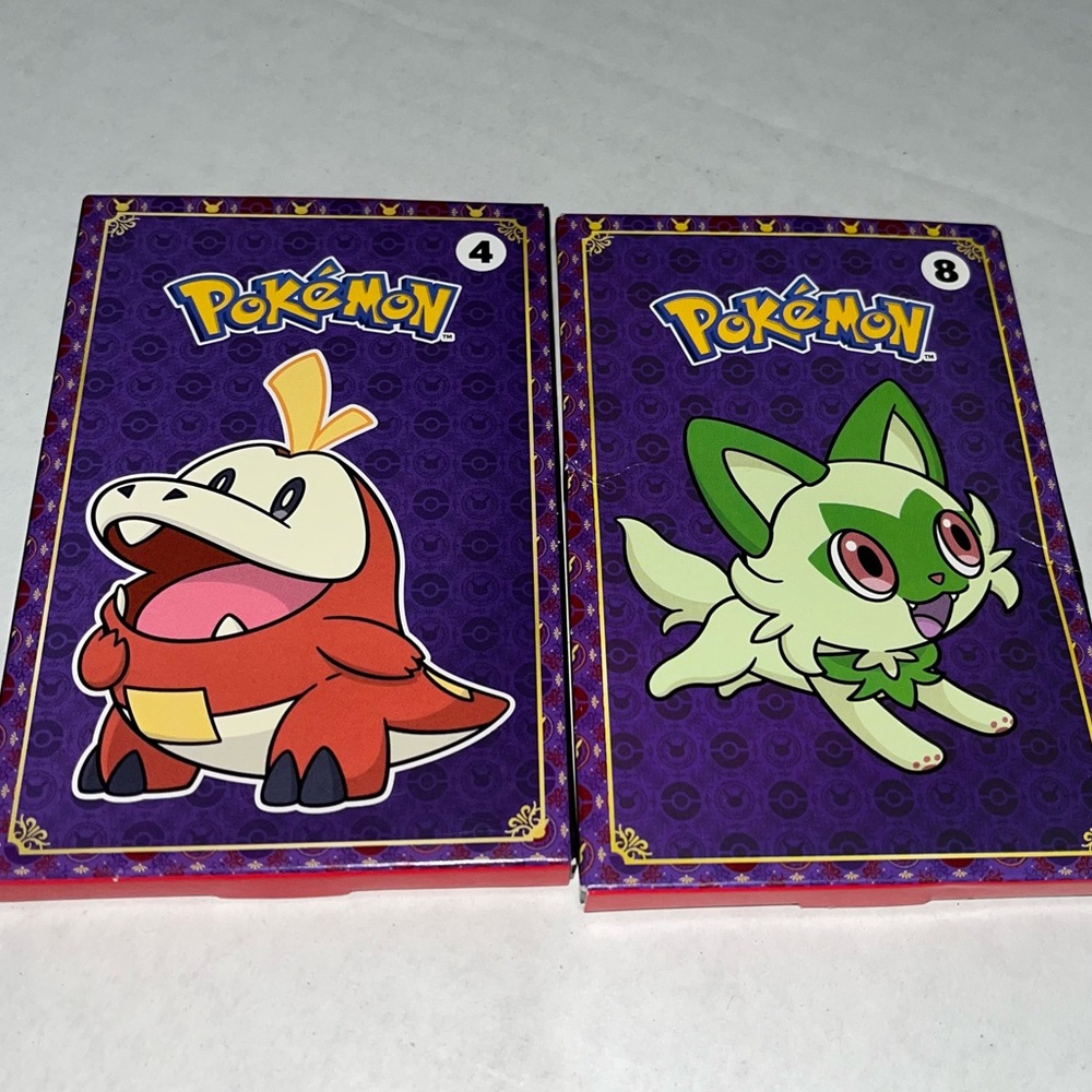 2023 McDonald’s Pokémon Happy Meal Toys Sealed Cards‎ #4 & #8